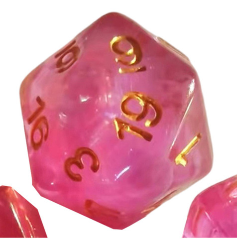 4 X 7x Juego De Dados Poliédricos D4 D6 D8 D10 D% D12 D20