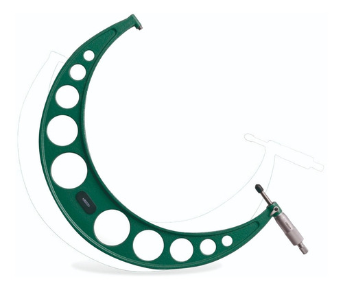 Imagen 1 de 6 de Micrometro Exterior Insize 3203-175 Rango 150-175mm