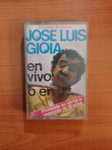 Jose Luis Gioia En Vivo Casete La Plata