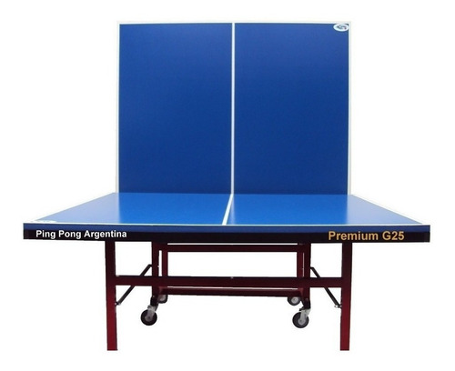 Mesa de ping pong PingPong Argentina Premium G25 fabricada en MDF color azul