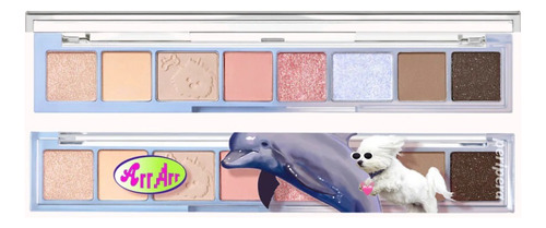 Peripera All Take Mood Palette Paleta Sombras Ojos 8 Tonos Color de la sombra 16 Bravo Pink Puppy