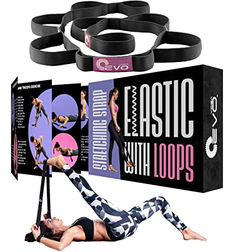 Yoga Evo Exercise Band With Loops For Physical Therapy Yoga,