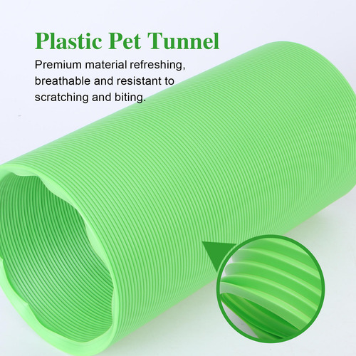 Divertido Túnel Para Mascotas, Juguete Plegable Para Hámster