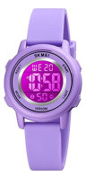 Reloj Digital Para Mujer - Led Military (b Purple)