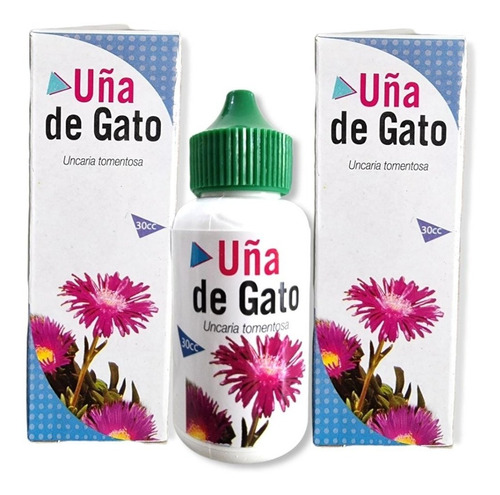 2 Gotas Uña De Gato 30ml C/u