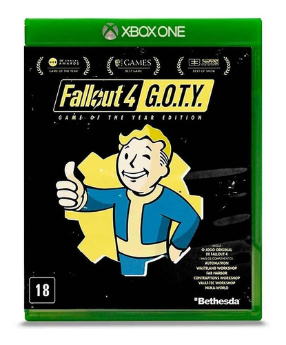 Jogo Fallout 4 Game Of The Year - Xbox One - Mídia Física