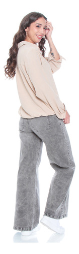 Blusa Wados Con Cintura Ajustable Y Bolsillos