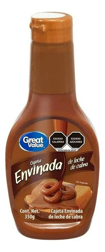 Cajeta Great Value Envinada De Leche De Cabra 350 G