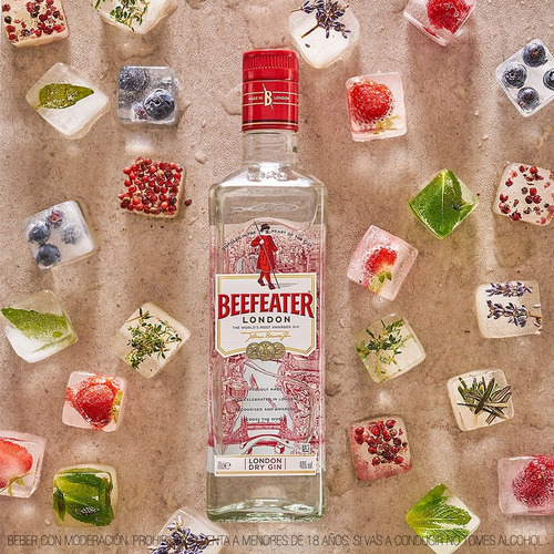 Gin Beefeater London Dry 700ml X2+ Copón Edición Especial X2