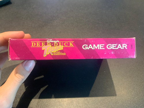 Deep Duck Trouble Starring Donald Duck Sega Game Gear (Usado)