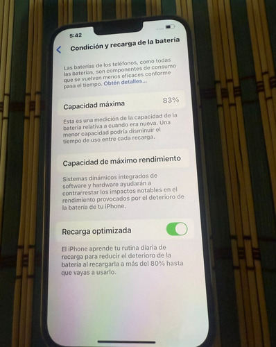 Apple Iphone 13 Pro Max (256 Gb) - Plata Blanco (Usado)