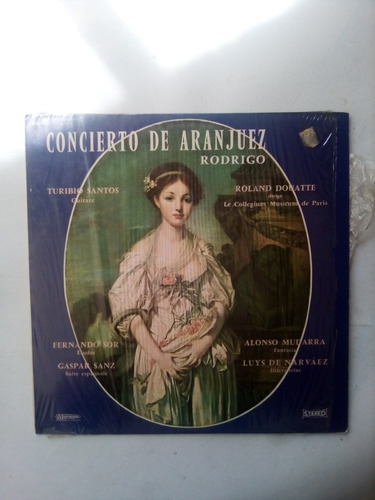 Lp Concierto De Aranjuez Rodrigo Roland Douatte Turibio Sant