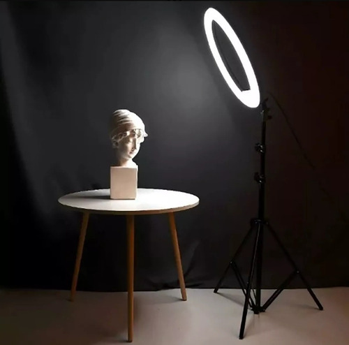 Aro De Luz Led 26cm + Soporte Para Celular + Trípode 2.10 M
