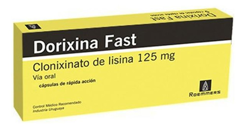 Dorixina Fast® 125mg X 10 Cáps | Antiinflamatorio