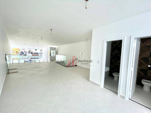 Salão Para Alugar, 300 M² - Anália Franco - São Paulo/sp - Sl0184