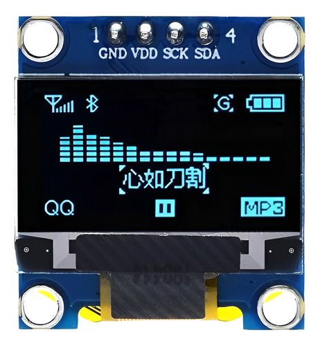 Modulo Tela Display Oled 0.96 I2c Ssd1306 Lcd Arduino Pic