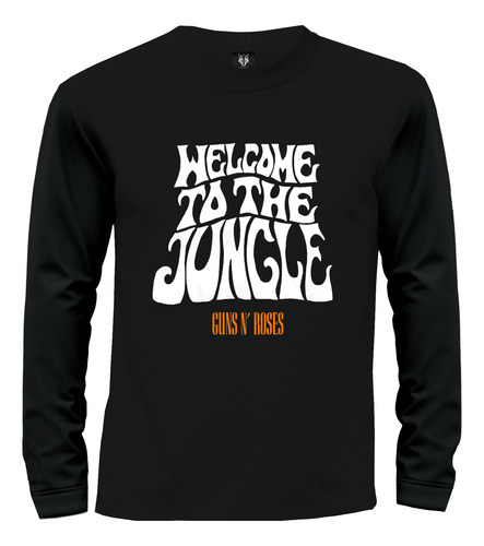 Camiseta Camibuzo Rock Guns N' Roses Welcome To The Jungle