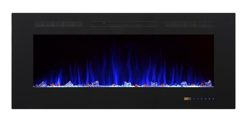 Chimenea Eléctrica Empotrable 50 Pulgadas Fondos Colores