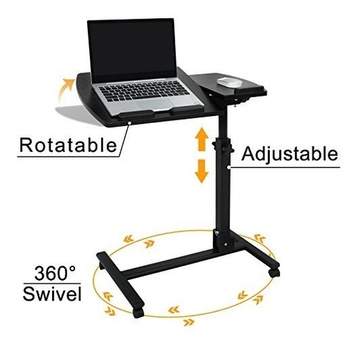 Soporte De Mesa Mesa Computadora Inclinable Overbed Hospital