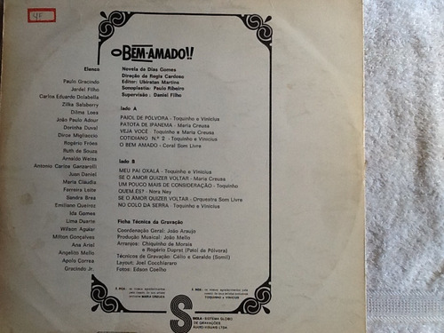 Lp- O Bem Amado (Usado)