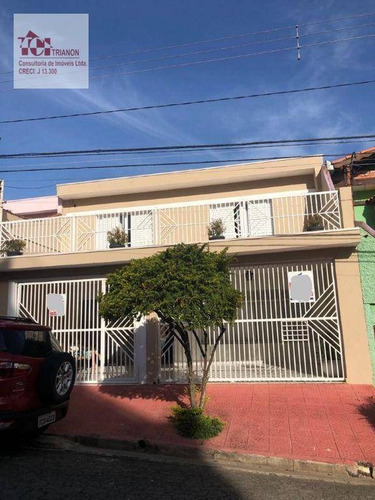 Imagem 26 de 30 de Sobrado Com 3 Dormitórios À Venda, 203 M² Por R$ 590.000,00 - Vila Curuçá - Santo André/sp - So0627