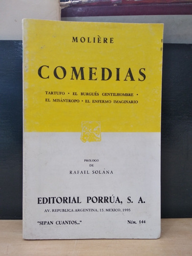 Comedias Molière
