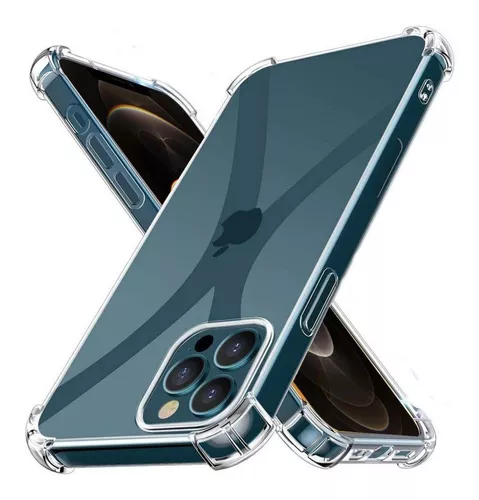 KAPADSON - Funda para iPhone 11 pro Xs Max XR 7 7plus 8 Plus 6S 6P Plus  X/XS | Funda con absorción de golpes, funda de silicona, funda estilo  metálico