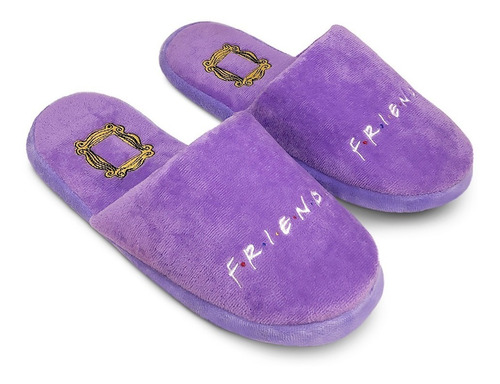 Imagem 8 de 8 de Pantufa Chinelo Friends Solado Borracha - Warner Original