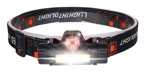 Imagen 2 de 5 de Linterna Frontal Recargable Foco Cabeza Linterna Minera X2