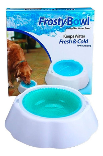 Tazón Bowl Mantiene Agua Fresca Para Mascotas