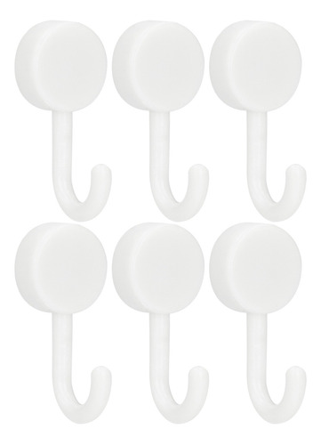 Imagen 2 de 10 de Ganchos Magnéticos, 6 Unidades, E18, 0 A 5 Kg, N52, Resisten