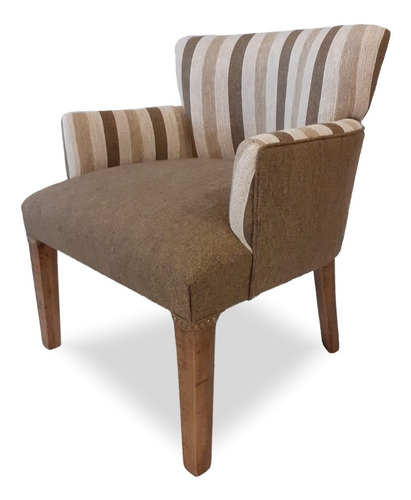 Imagen 1 de 10 de Silla Sillon Matero Poltrona Chenille Malva Oliva Premium
