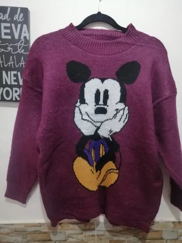 Sueter de mickey mouse para mujer hotsell