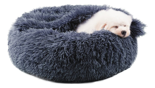 Himax Dog Beds For Small Dogs, Donut Dog Bed With Blanket At