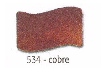 3 X Tinta Aerografo Esmalte Vitral Metalicas 37ml Cobre