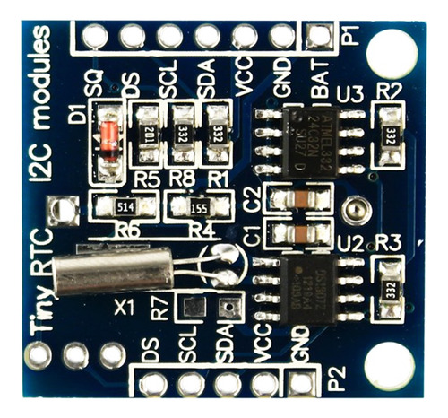 Módulo Rtc Ds1307 I2c Com Eeprom 24c32