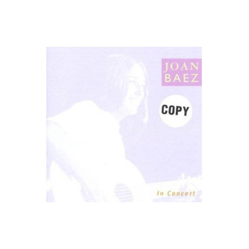 Baez Joan Joan Baez In Concert Uk Import Cd Nuevo