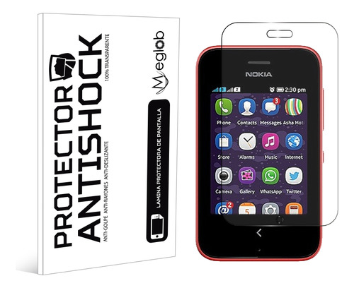 Protector Mica Pantalla Para Nokia Asha 230