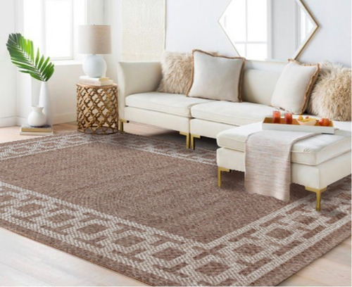 Imagen 1 de 10 de Carpeta Alfombra Sprint Yute Rustica 200 X 250 Cm Nro.1 Soul