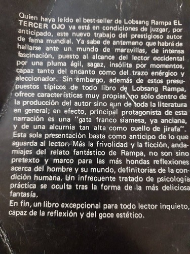 Mi Vida Con El Lama - Lobsang Rampa (Usado)