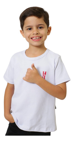 Camiseta Infantil Basic Branca