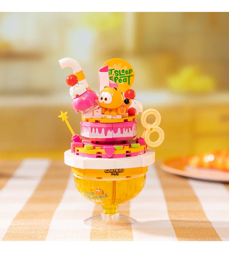 Pantasy Garfield Foodie Juego Construcción Bebida Especial