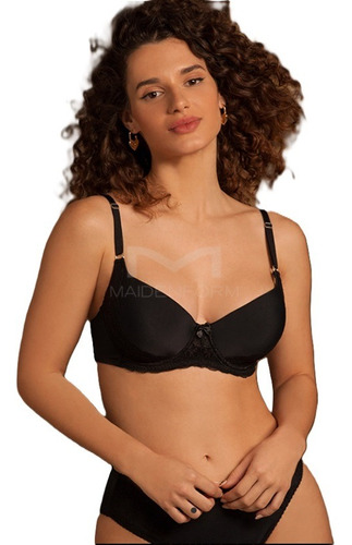 Corpiño Taza Soft Con Aro Y Puntilla - Maidenform 107