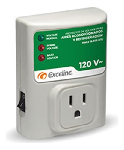 Protector Aire Acondicionado Enchufable 120v Exceline 