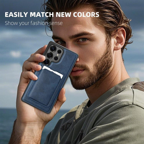 Capa Para Samsung Galaxy S24 Fe/s23/s22 Com Slot Para Cartõe