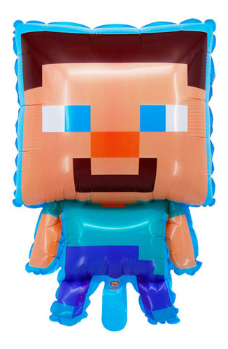 Globos Metalizado Feliz Cumple 30 Pulgadas Sonic Minecraft 