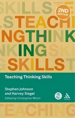 Teaching Thinking Skills, De Christopher Winch. Editorial Continuum Publishing Corporation, Tapa Blanda En Inglés