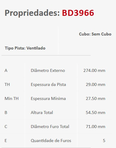 Disco Dianteiro Fremax Blazer S10 4x4 Abs 98-11 Bd3966 (par)