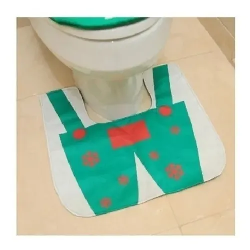 Set Fundas Navidad Baño Decoración Navideña