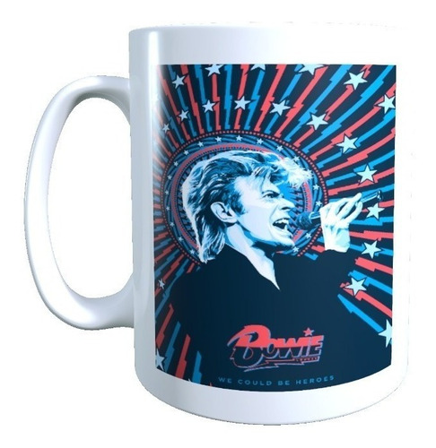 Taza Diseño David Bowie Diseño 2 Poster Rock